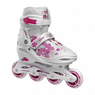 Skates en línea JOKEY 3.0 Softboat 82A White Pink Mt 38-41