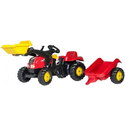 Rolly Toys Tractor Stair Rollykid x Junior Red