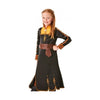 Rubie's Anna Frozen II verkleedpak paars 4-delig mt 104