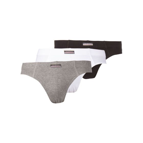 Rucanor Box Slips da 3 pacchetti da 3 pacchetti Black Grey White Size S