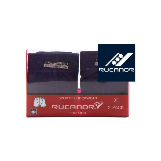 Rucanor Ondergoed Boxer 2-pack heren donkerblauw maat S