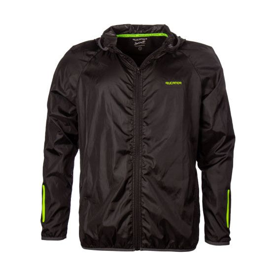 Rucanor Dylan running jacket heren zwart maat XL