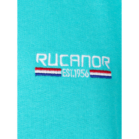 Rucanor Sydney Sweinshirt Hood Unwrushed Men Aqua Size XXL