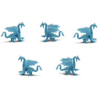 Safari Ice Dragon Toy Figuras Junior Light Blue 192 piezas