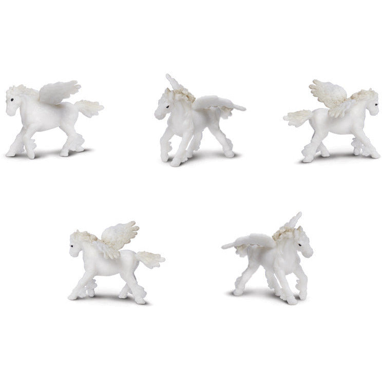 Safari Pegasus speelgoedfiguren junior wit 192 stuks