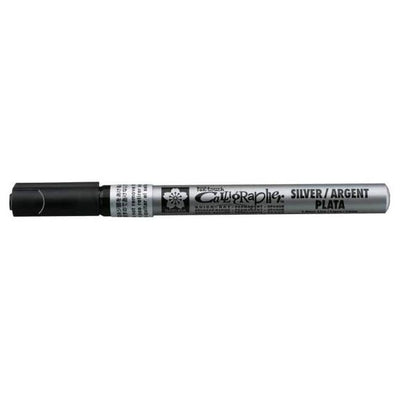 Sakura Pen-touch marcador permanente caligrafía 1.8 mm de plata