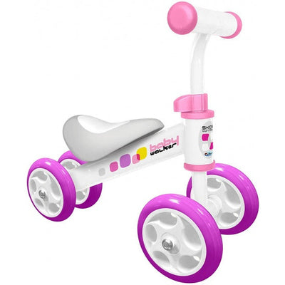 Balance Bike Junior White Pink