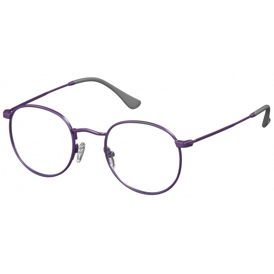Solar Leesbril ovaal unisex acryl violet sterkte +1,50