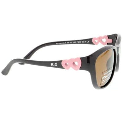 Occhiali da sole hps00100 ragazze polarizzate oval cat.3 marrone