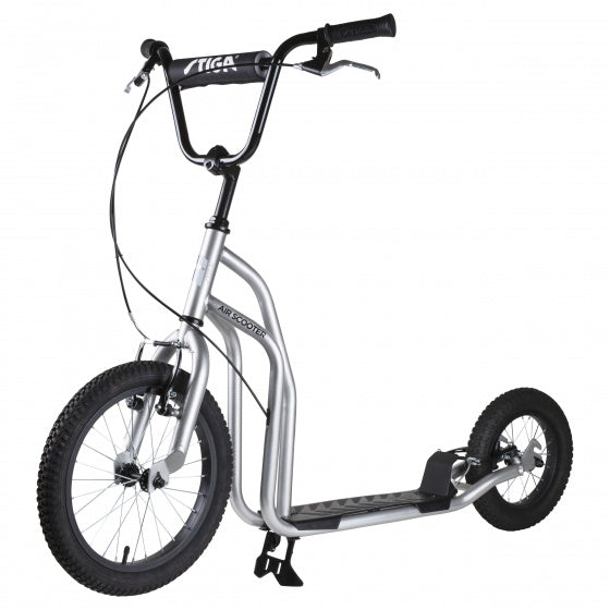 Stiga Sports Air Scooter de 16 pulgadas Paso automático de plata
