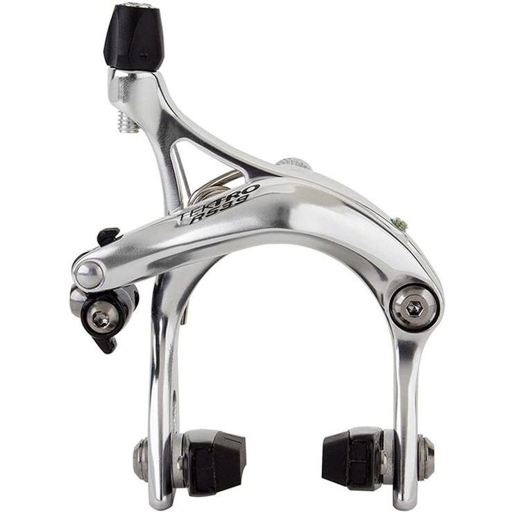 Tektro R539 Caliper Remhoef Achter 47-57 mm 28 mm Eje de plata