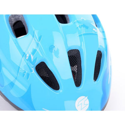Casco da skate ciclistico a raybow tempio ragazzi blu size b blu