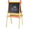 Toky Toky Toy 2 in 1 Blackboard Educational Blackboard Chalkboard a 56 pezzi