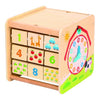 TOKY GOEK HOUTEN ATTIVITÀ CUBE CUBE FARM 18 MESE 2 parti