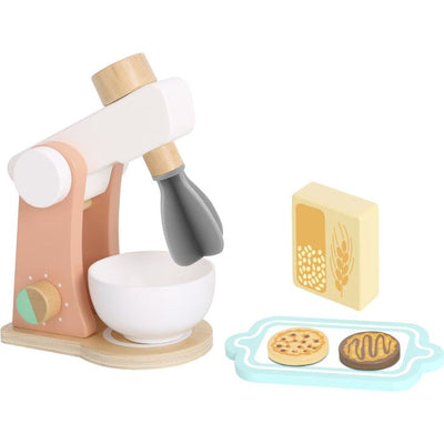 TOKY giocattolo da cucina in legno con accessori a 7 pezzi