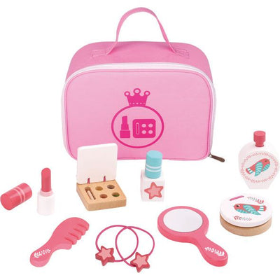 Toky Toky Toky Wood Make-Up Play Set Pink 11 pezzi
