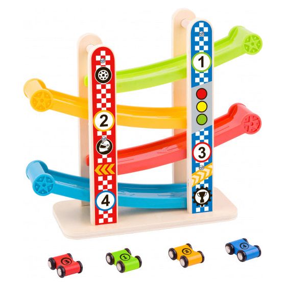 Takey Toy Woothing Marter con auto gay 18 mesi 5 pezzi