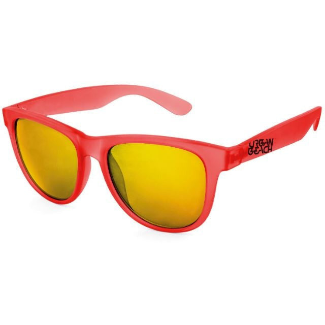 Urban beach Zonnebril unisex Tron rood