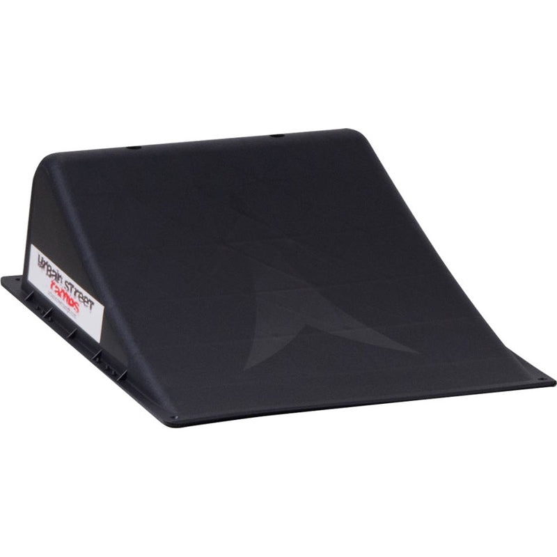 Rampe di strada urbane mini skateramp singoli neri