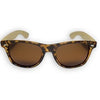 Wave Hawaii occhiali da sole Bamboo Taka Unisex Blank Brown