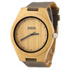 Wave Hawaii Watch Citizen Miyota Men 4,5 cm Bamboo Brown
