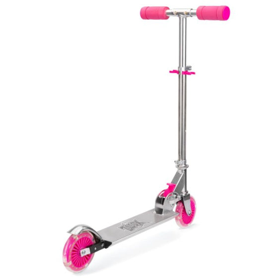 Xootz - plegable Stuntstep Foot Brake Girls Pink